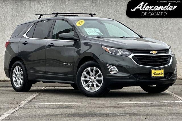2018 Chevrolet Equinox LT in Nightfall Gray Metallic — front three-quarter view