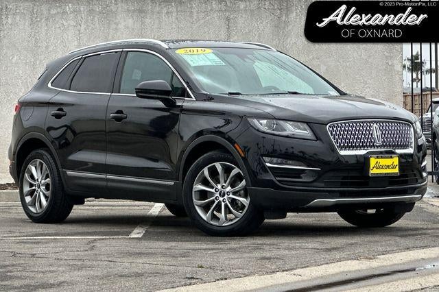 2019 Lincoln MKC Select in Black — front three-quarter view