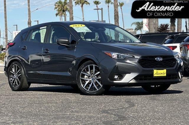 2024 Subaru Impreza Sport in Gray — front three-quarter view